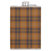 Elegant Dark Brown Vaters Flachmann (Rückseite)