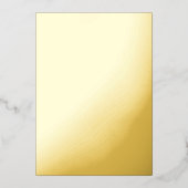 "Elegant Dark Gray Wedding Invitation" Folieneinladung (Vorderseite)