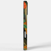 Elegant Dark Haired Art Nouveau Woman Case-Mate iPhone Hülle (Rückseite / Rechts)