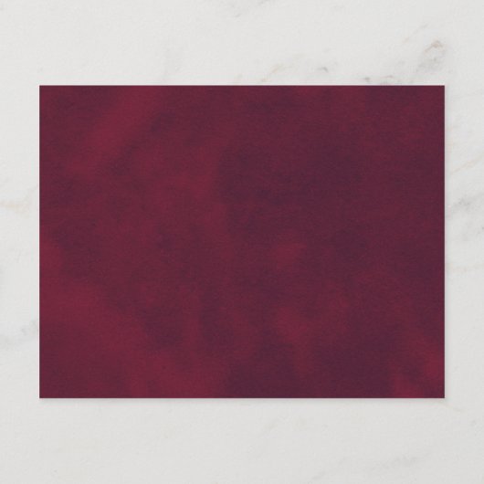 Elegant Dark Moody Gothic Hochzeitsdetails Begleitkarte (Rückseite)