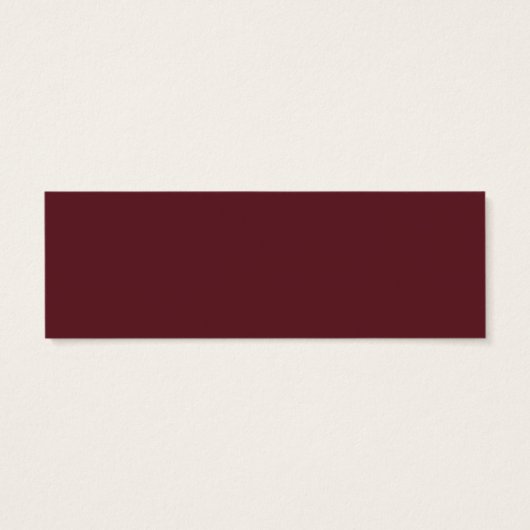 Elegant Dark Red Plum Burgundy Gold Gift Registry (Rückseite)