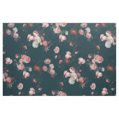 Elegant Dark Rich Chic Floral Pink Roses Stoff (Yard (91,4 cm))
