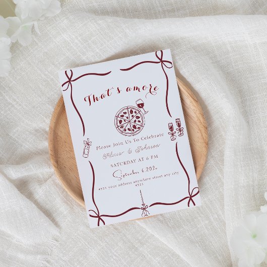 Elegant, das ist mehr Engagement Party Einladung