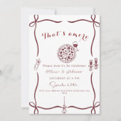 Elegant, das ist mehr Engagement Party Einladung (Vorderseite)