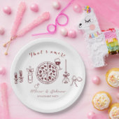 Elegant, das ist mehr Engagement Party Pappteller (Party)