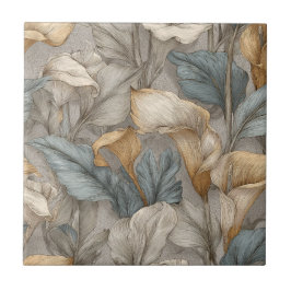 Elegant Decorative Calle Lilies Tiles Fliese