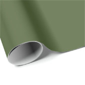 Elegant Deep Forest Green Christmas Gift Paper Geschenkpapier (Rolleneckpunkt)