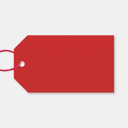 Elegant Deer Geschenkanhänger (Rückseite Horizontal)