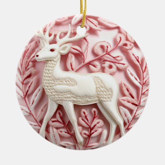 Elegant Deer Ornament (Vorne)