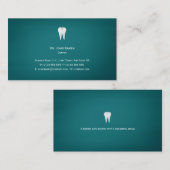 Elegant Dental | Aqua Visitenkarte (Vorne/Hinten)