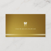 Elegant Dental Visitenkarte (Rückseite)