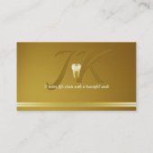 Elegant Dental Visitenkarte (Rückseite)