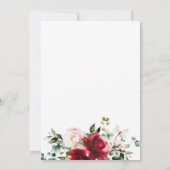 Elegant Derby Party  Einladung (Rückseite)