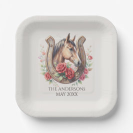 Elegant Derby Party  Pappteller