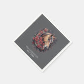 Elegant Derby Party  Serviette (Ecke)