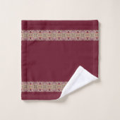 Elegant Designed Badhandtuch Set (Waschlappen)