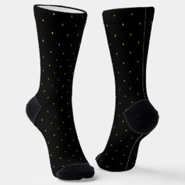 Elegant Diamond geformte Teardrop-Muster Socken