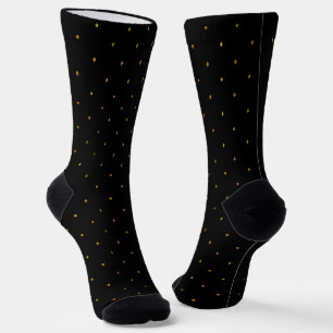 Elegant Diamond geformte Teardrop-Muster Socken