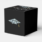 Elegant Diamond Graduation Cap Geschenkschachtel (Rückseite)