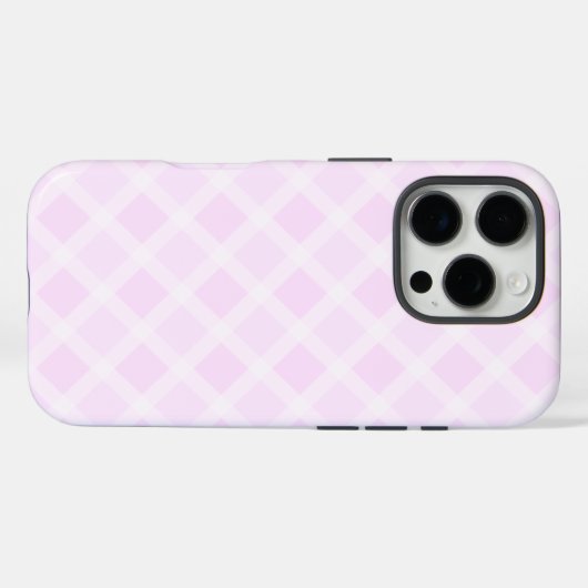 Elegant Diamond Pattern Case-Mate iPhone Hülle (Rückseite (Horizontal))