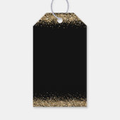 Elegant Diamonds 40th Birthday Party Thank you Geschenkanhänger (Rückseite)