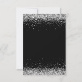 Elegant Diamonds 60. Geburtstag Danke Karte (Rückseite)