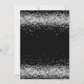 Elegant Diamonds 90th Birthday Thank you Card Dankeskarte (Rückseite)