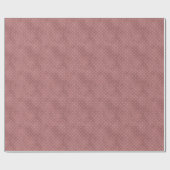 Elegant Dirty Blush Pink Snowflake Weihnachtsgesch Geschenkpapier (Flach)