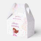 Elegant Disney princess birthday Geschenkschachtel (Rückseite)