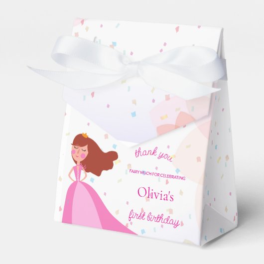 Elegant Disney princess birthday Geschenkschachtel (Vorderseite)