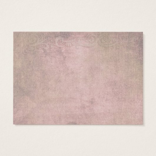 Elegant Distressed Date Night Suggestions Card (Rückseite)