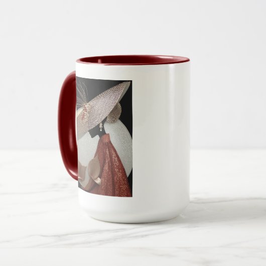 ELEGANT DIVA #1 TASSE (Vorderseite Links)