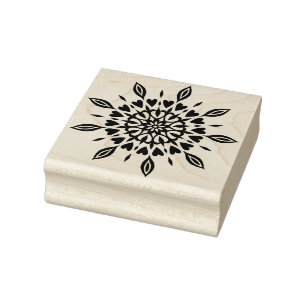 Elegant DIY Scrapbooking Journaling Mandala Yoga Gummistempel