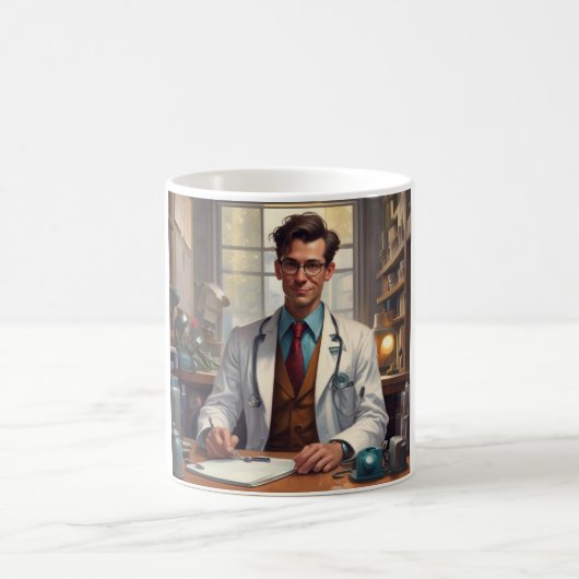 Elegant Doctor's Coffee Tasse - ein Symbol von Exc (Mittel)