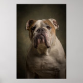 Elegant Dog Silhouette Poster (Vorne)