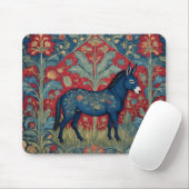 Elegant Donkey William Morris Inspiriert Gemustert Mousepad (Mit Mouse)