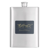 Elegant Dragon Flachmann (Vorderseite)