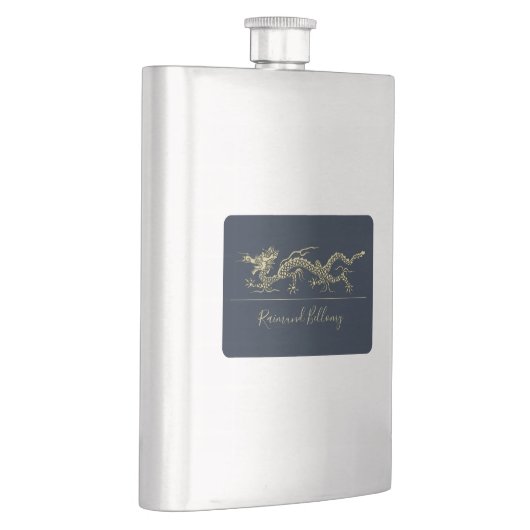 Elegant Dragon Flachmann (Rechts)