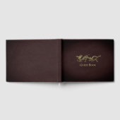 Elegant Dragon Gästebuch (Voll)