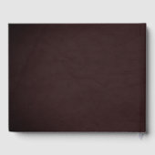 Elegant Dragon Gästebuch (Rückseite)