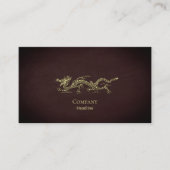 Elegant Dragon Visitenkarte (Vorderseite)