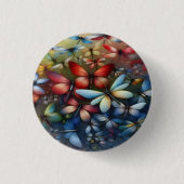 Elegant Dragonflies Button (Vorderseite)