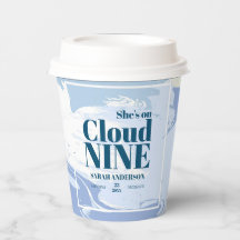 Elegant Dreamy Cloud Nine Brautparty Blue