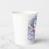 Elegant Dreamy Dolphin Baby Shower Pappbecher (Rechts)