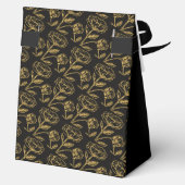 Elegant Dual Birthday Soiree Geschenkschachtel (Rückseite)