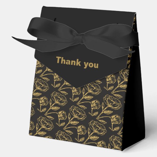 Elegant Dual Birthday Soiree Geschenkschachtel (Vorderseite)