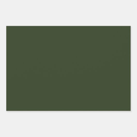 Elegant dunkelgrau Minimalistisch und elegant Geschenkpapier Set (Vorderseite 2)