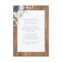 Elegant dusty Blue Blush Rustikale Holzdetails