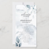 Elegant Dusty Blue Foliage (Vorderseite)