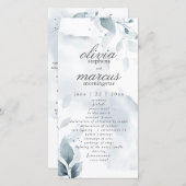 Elegant Dusty Blue Foliage (Vorne/Hinten)